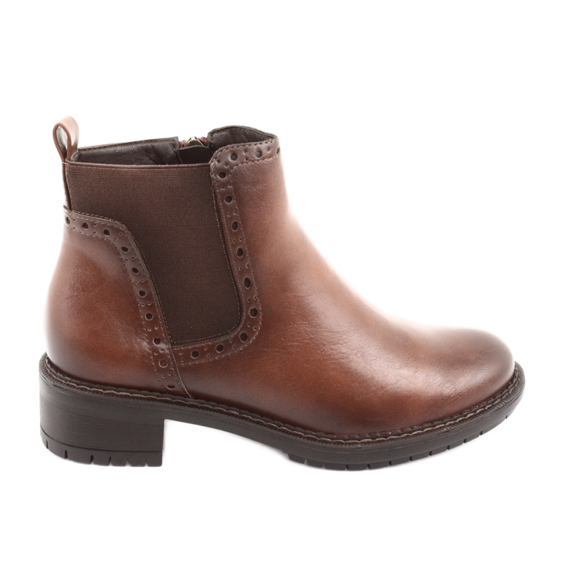Stivaletti marroni Stivali Jodhpur Filippo 957 marrone