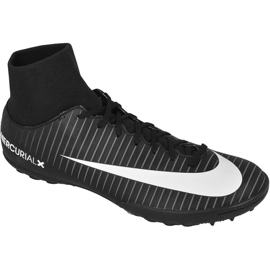 Nike MercurialX Victory Vi Df Tf M 903614-002 scarpe da calcio nero nero