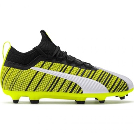 Scarpe da calcio Puma One 5.3 Fg Ag Jr 105657 03 giallo giallo