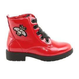 Stivali lacca Sergio Leone 530 nero rosso