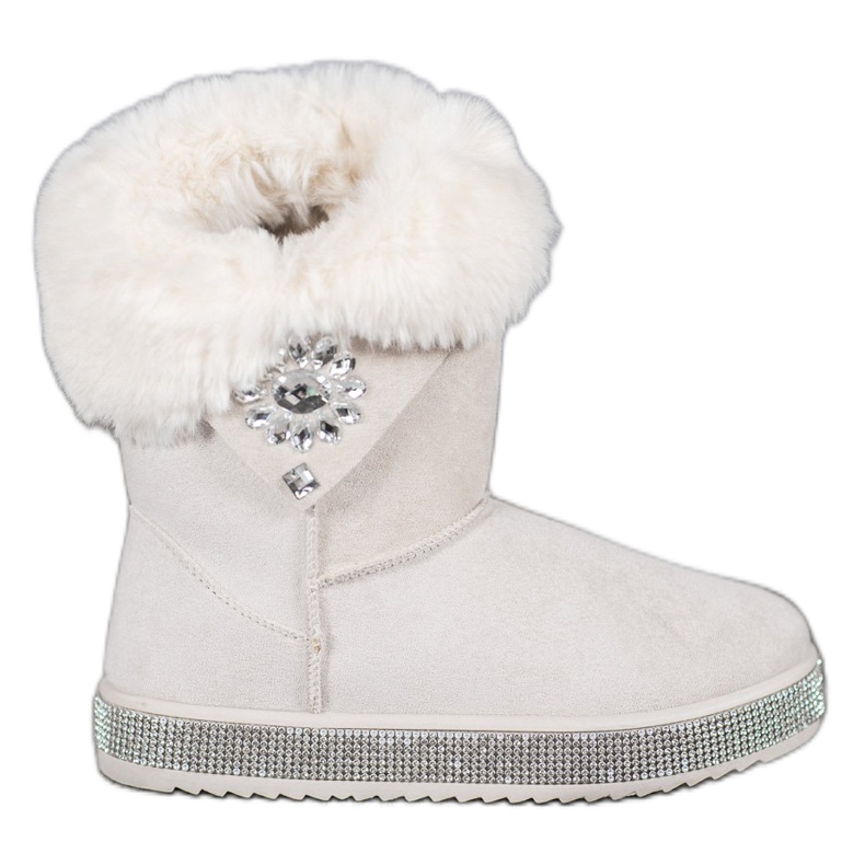 SHELOVET Doposci con Cubic Zirconia marrone