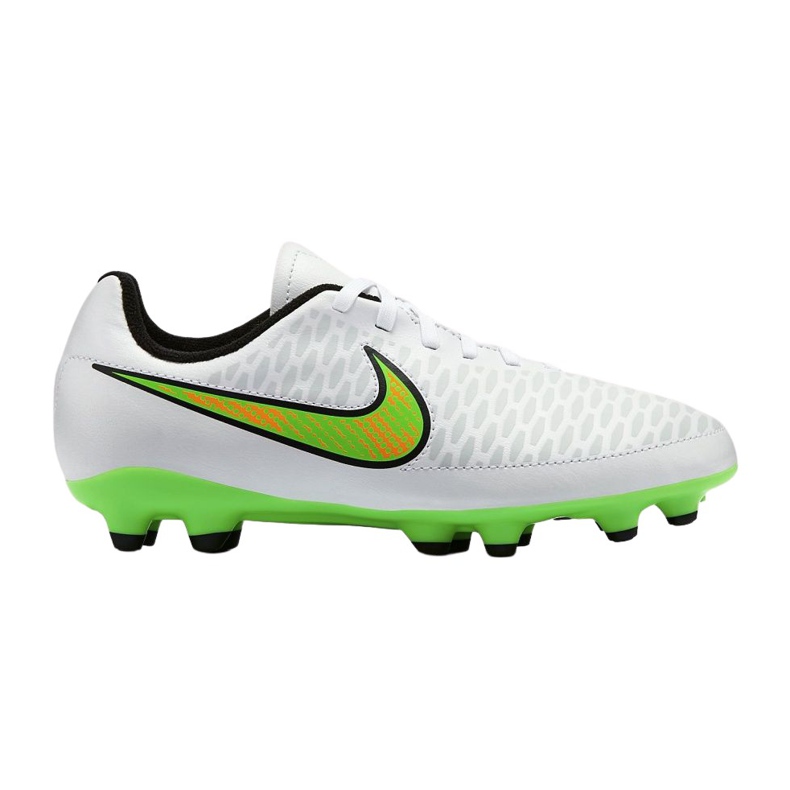 Nike Magista Onda Fg Jr 651653-130 scarpe da calcio bianca bianca