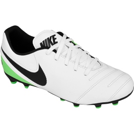 Nike Tiempo Rio Iii Fg Jr 819195-103 scarpe da calcio multicolore bianca