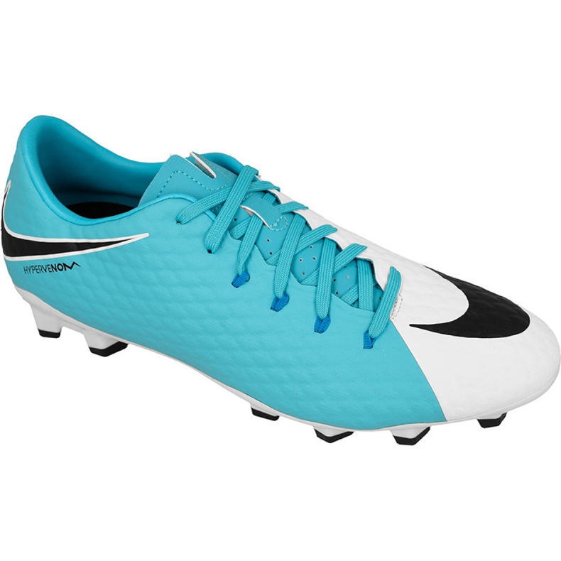 Nike Hypervenom Phelon Iii Fg M 852556-104 scarpe da calcio multicolore blu