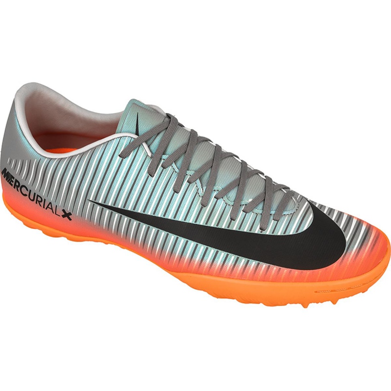 Nike MercurialX Victory Vi CR7 Tf M 852530-001 scarpe da calcio multicolore grigio
