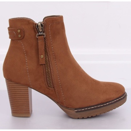 Tacchi alti in camoscio beige qualità 8B856 cachi II