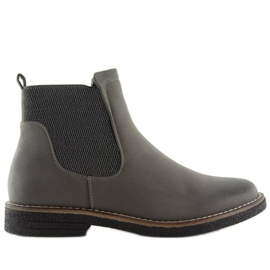 Stivaletti Chelsea grigi da donna 6768-PA Grigio