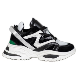 Sneakers VICES alla moda bianca nero multicolore
