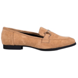 Mocassini VICES in camoscio marrone