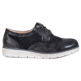 VICES scarpe scamosciate nero