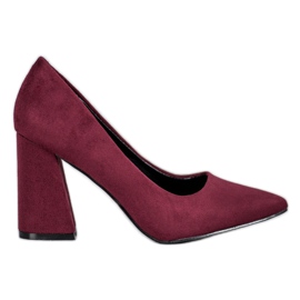 Décolleté VICES bordeaux rosso