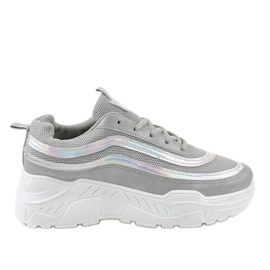 Scarpe sportive da donna grigie AA8 grigio