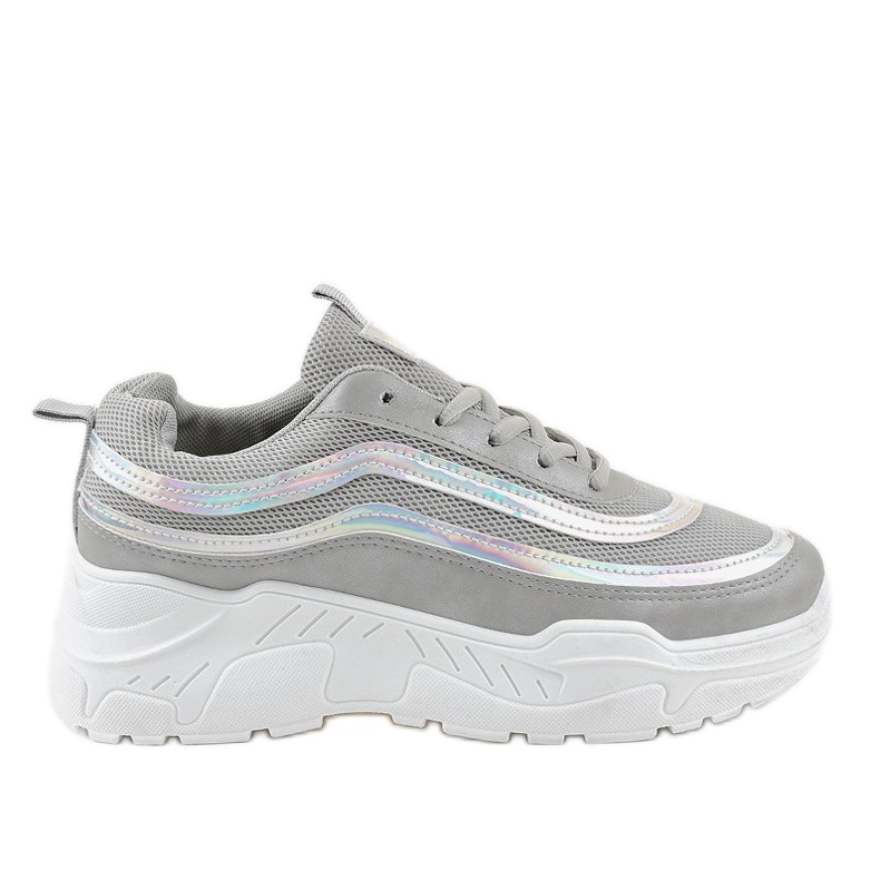 Scarpe sportive da donna grigie AA8 grigio