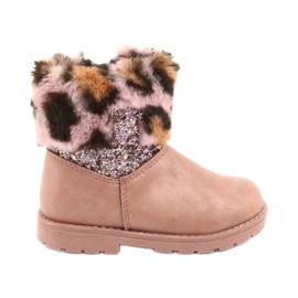 American Club Stampa di ragazze in leopardo GC45 Pink Leopard Print rosa