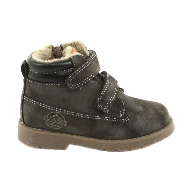 Stivali Timberki con Velcro American Club GC43 grigio