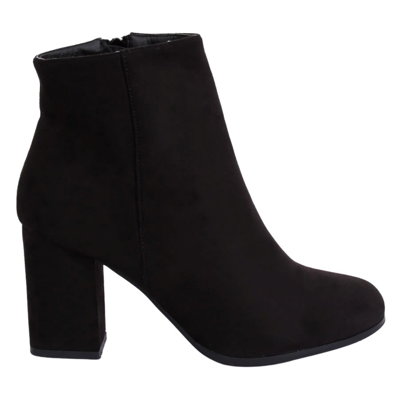 Stivali neri con tacco alto G-7656 Black nero