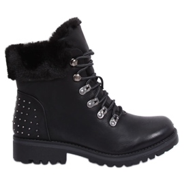 Trapper da donna neri Z172 Black nero