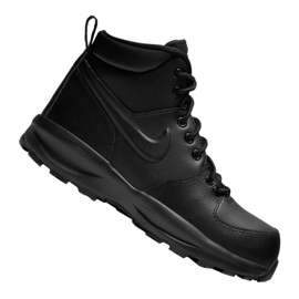 Nike Manoa Ltr Gs Jr BQ5372-001 scarpe nero