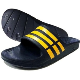Ciabatte Adidas Duramo Slide M M17840 blu navy giallo