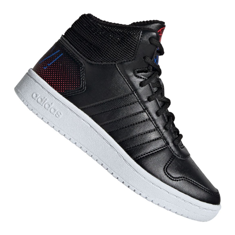 Adidas Hoops Mid 2.0 Jr EE8547 scarpe nero