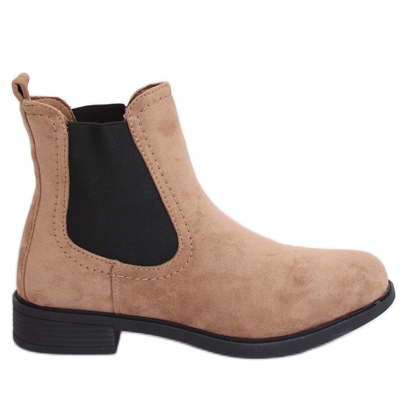 Stivali Jodhpur beige B-6856 Kaki