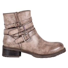 SHELOVET Stivali beige classici