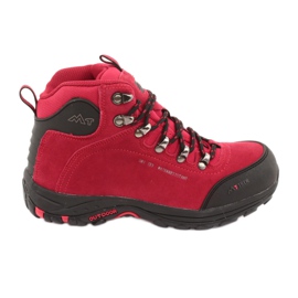 Scarponi da trekking con membrana MtTrek 034 rosso nero