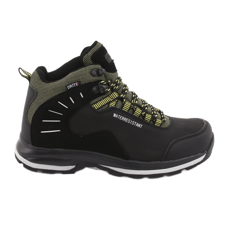Trekking nero MtTrek 011 legato verde