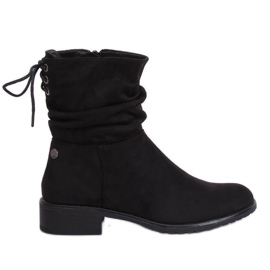 Stivali bassi da donna neri B-09 Black nero