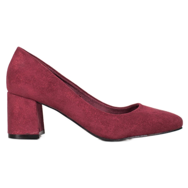 Vinceza Décolleté bordeaux rosso
