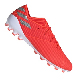 Scarpe da calcio Adidas Nemeziz 19.1 Ag M EF8857 rosso rosso