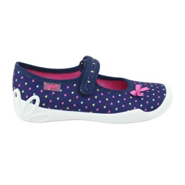 Scarpe per bambini Befado 114Y372 blu navy rosa
