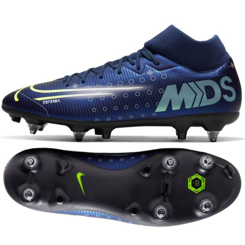 Scarpa da calcio Nike Mercurial Superfly 7 Academy Mds Sg Pro Ac M CK0014-401 blu navy blu navy