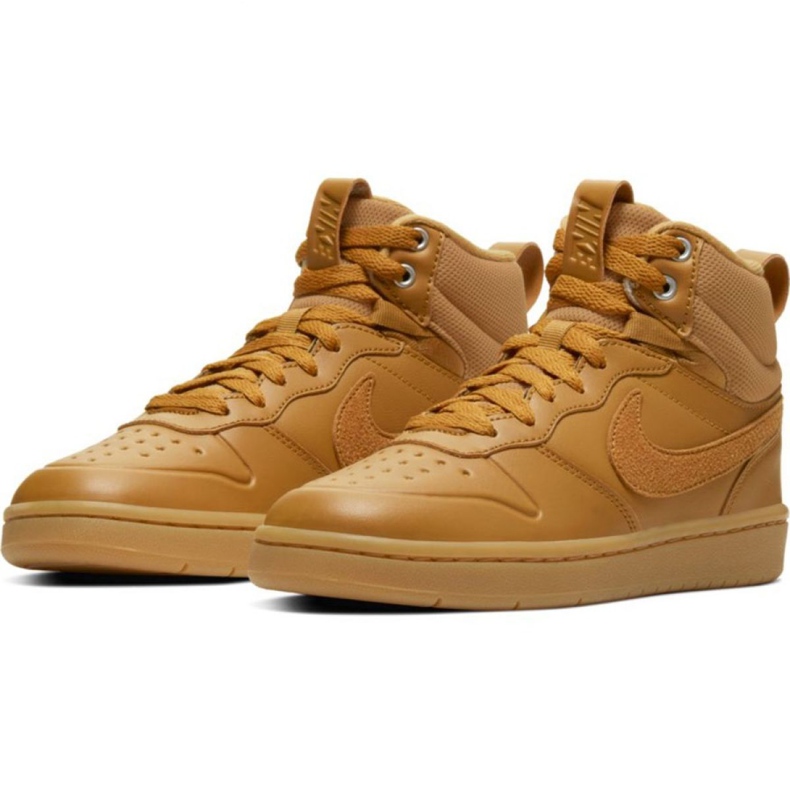 Nike Court Borough Mid 2 Scarponcino Jr BQ5440-700 marrone