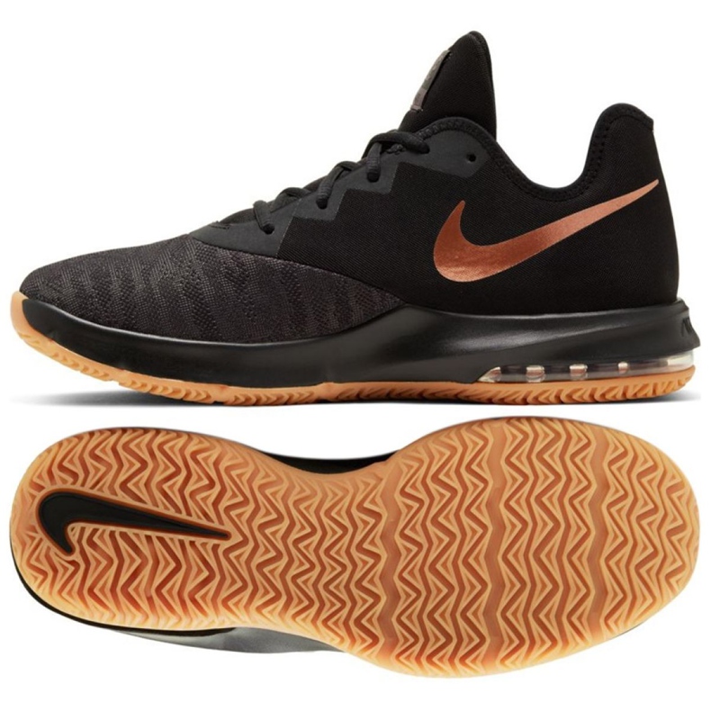 Nike Air Max Infuriate Iii Low M AJ5898-009 nero nero