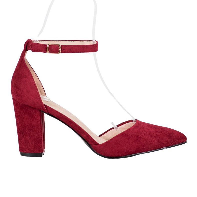 Eleganti décolleté VINCEZA rosso multicolore