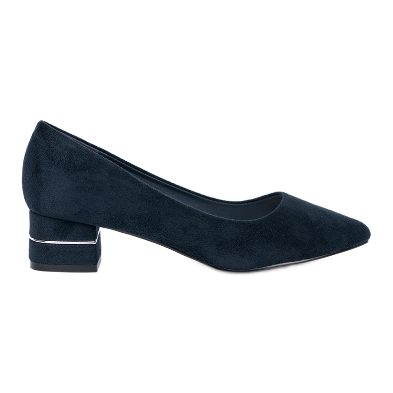 Goodin Décolleté con cintura decorativa blu