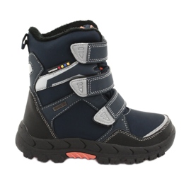 American Club Stivali con membrana americana RL32 blu navy arancia