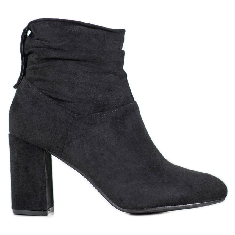 SHELOVET Stivali classici con tacco alto nero