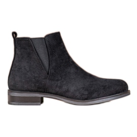 Ideal Shoes Stivali slip-on nero