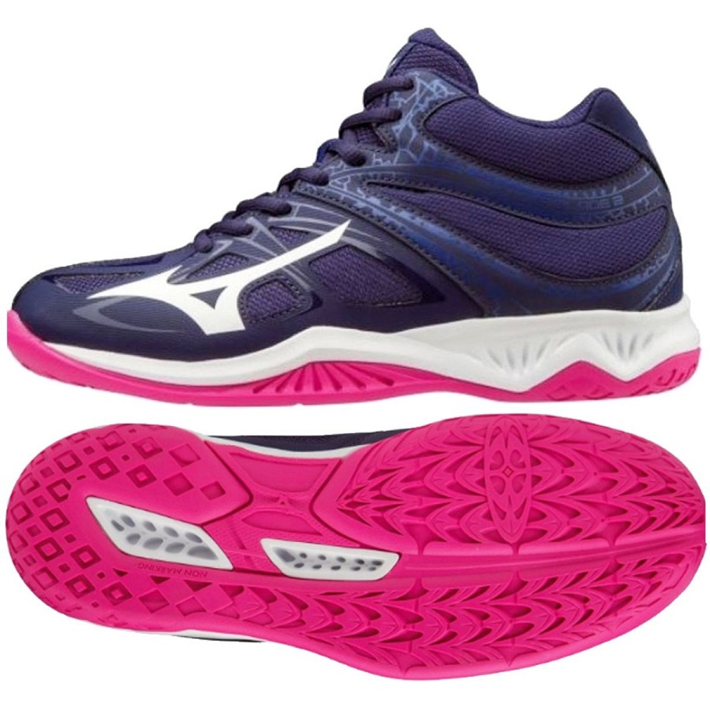 Scarpe Mizuno Thunder Blade 2 Mid W V1GC197502 viola viola