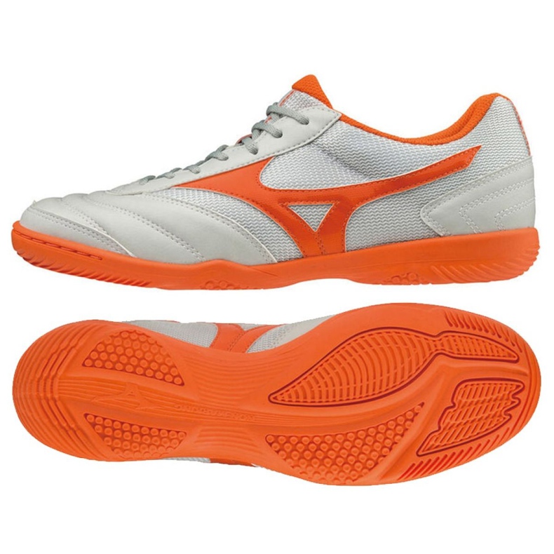 Scarpe da interno Mizuno Morelia Sala Club In M Q1GA190354 bianca bianca