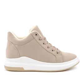 Sneakers beige isolate TL133-5
