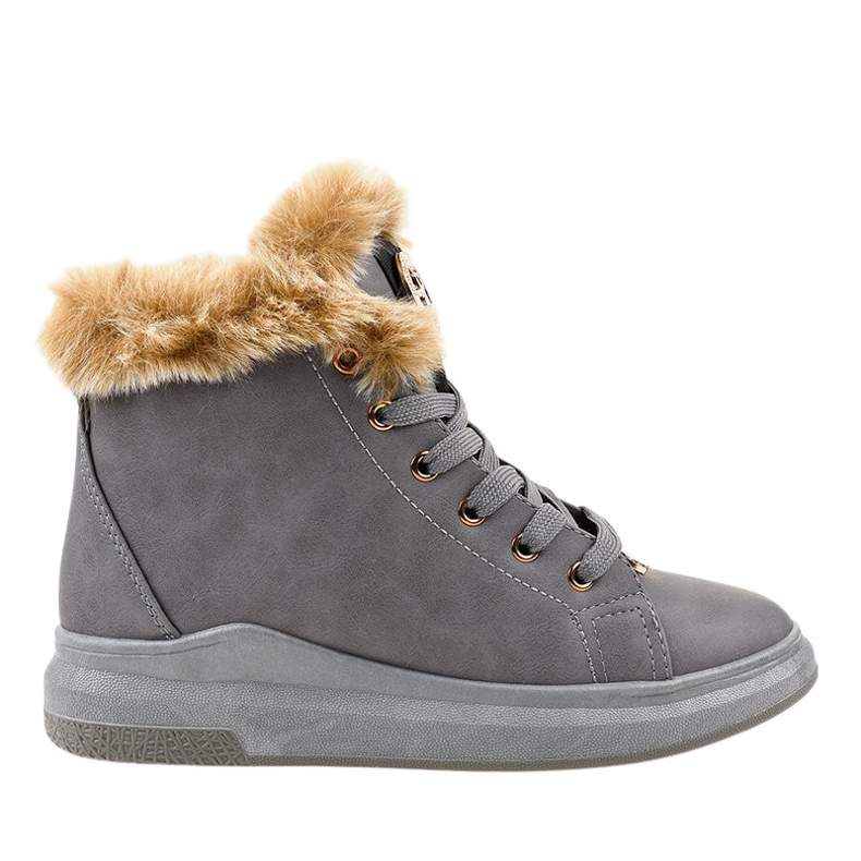 Sneakers grigio caldo TL135-3