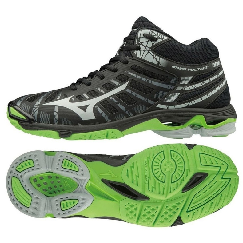 Asics Scarpe Mizuno Wave Voltage Mid M V1GA196537 nero nero
