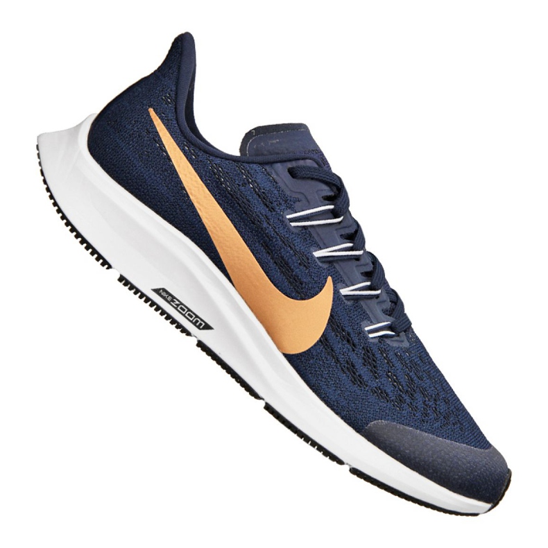Nike Air Zoom Pegasus 36 Jr AR4149-401 scarpe blu navy