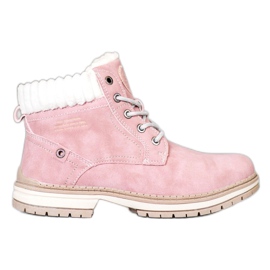 Arrigo Bello Trapper alla moda rosa