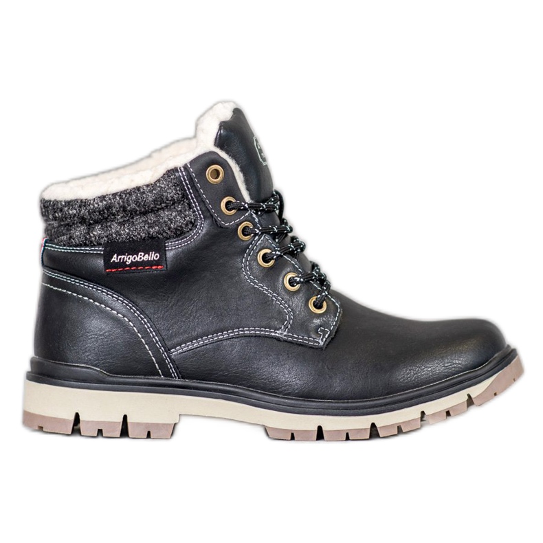 Arrigo Bello Trapper con lacci nero