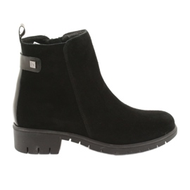 Arka Stivali da donna in pelle scamosciata isolata 7202 nero