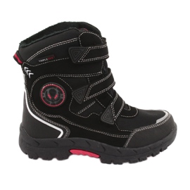 American Club Stivali neri con membrana americana HL23 nero rosso